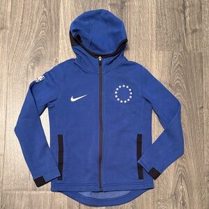 Boys Nike Dri-Fit 76ers Zip up hoodie, youth Large